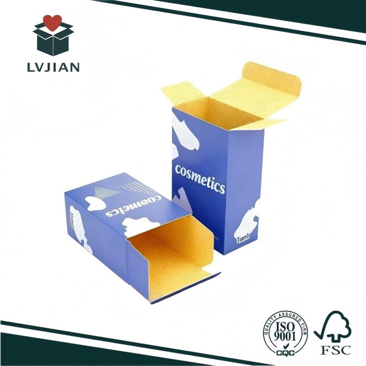 Double-sided-printed Paper Box For Cosmetics suppliers